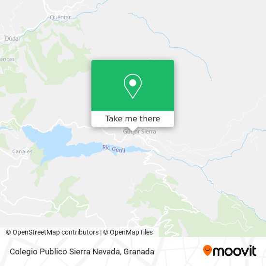 Colegio Publico Sierra Nevada map