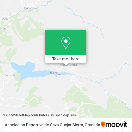 Asociacion Deportiva de Caza Guejar Sierra map