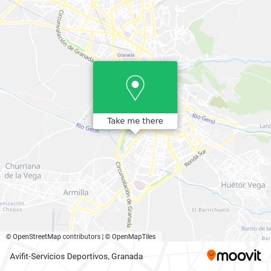 Avifit-Servicios Deportivos map
