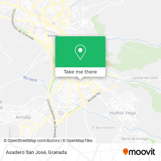Asadero San José map
