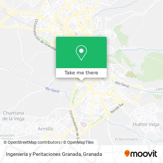 Ingeniería y Peritaciones Granada map