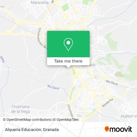 Alquería Educación map