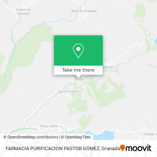 FARMACIA PURIFICACION PASTOR GÓMEZ map