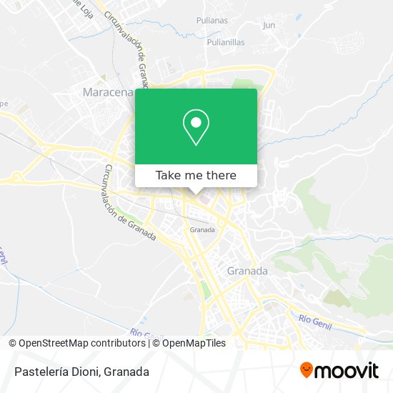 Pastelería Dioni map