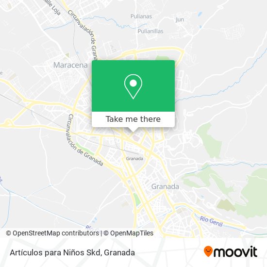 Artículos para Niños Skd map