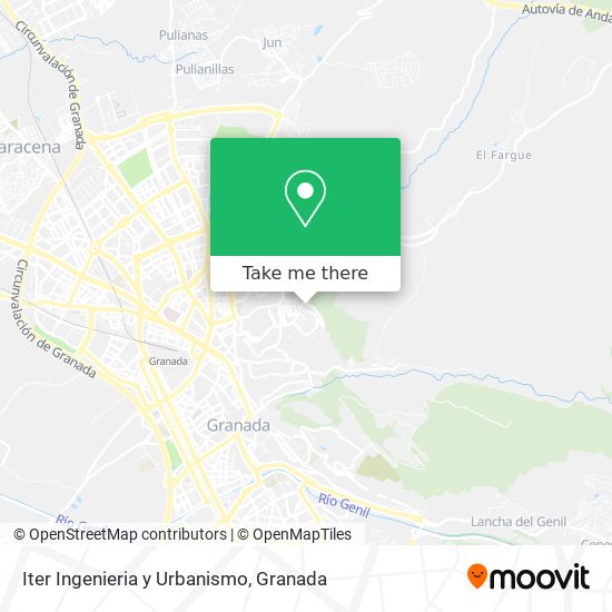 Iter Ingenieria y Urbanismo map