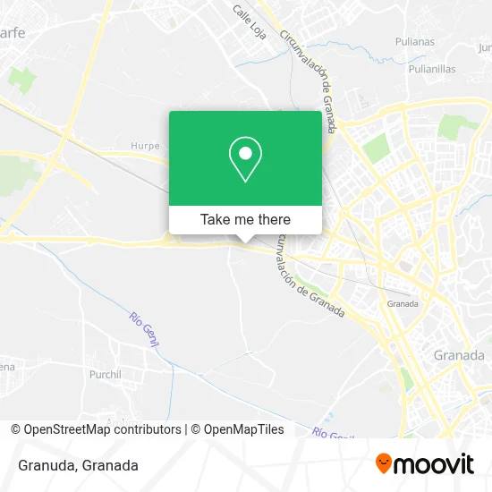 Granuda map