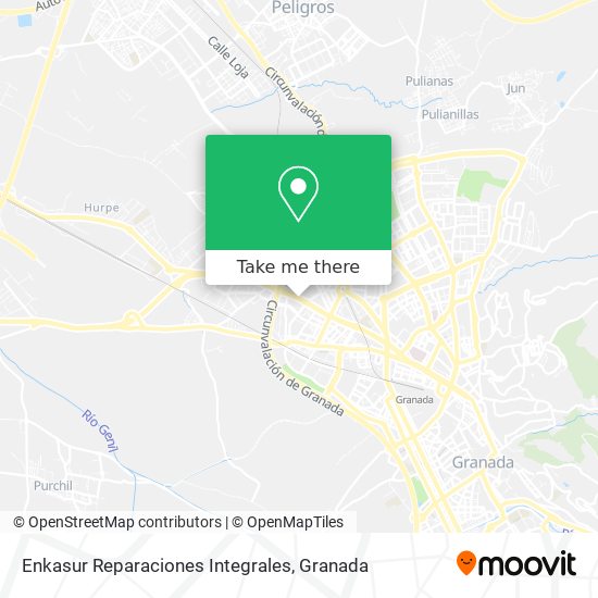 Enkasur Reparaciones Integrales map