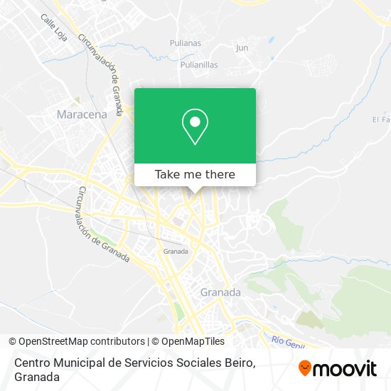 Centro Municipal de Servicios Sociales Beiro map