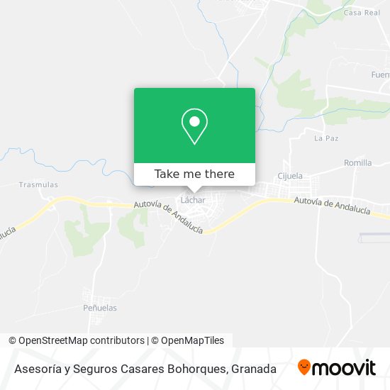 Asesoría y Seguros Casares Bohorques map