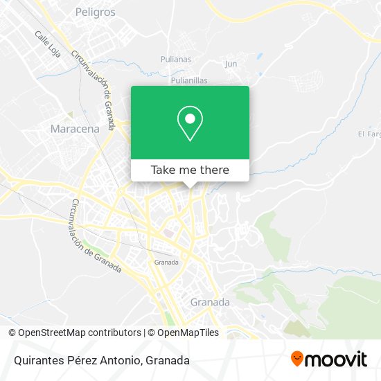 Quirantes Pérez Antonio map
