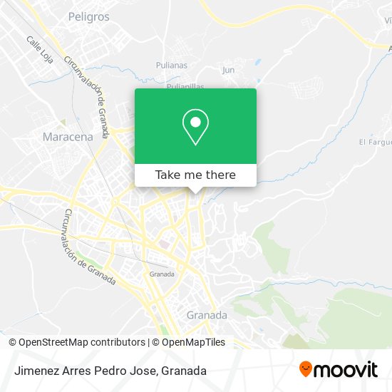 Jimenez Arres Pedro Jose map