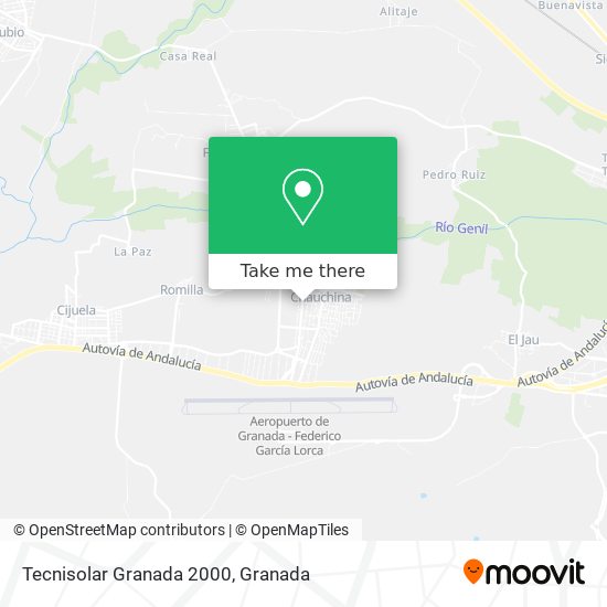 Tecnisolar Granada 2000 map
