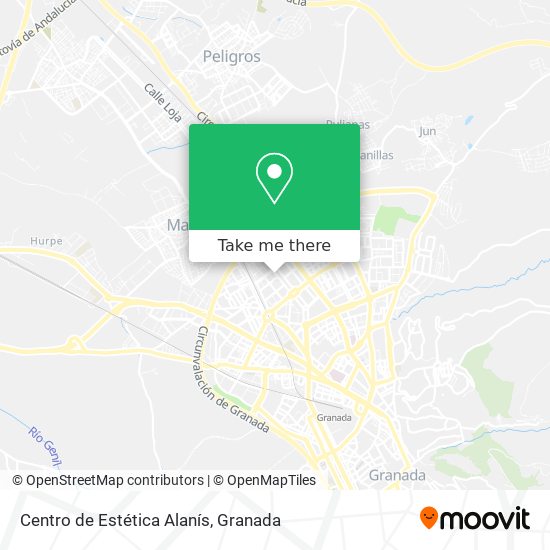Centro de Estética Alanís map