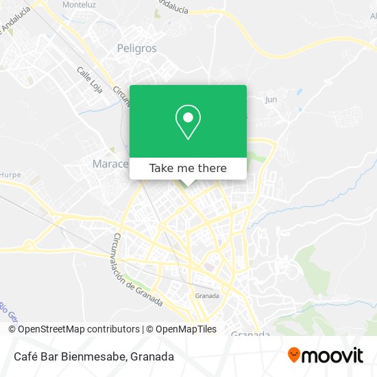 Café Bar Bienmesabe map