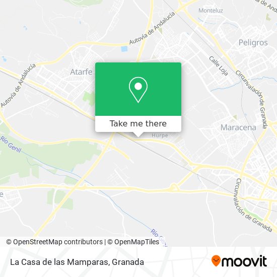 La Casa de las Mamparas map