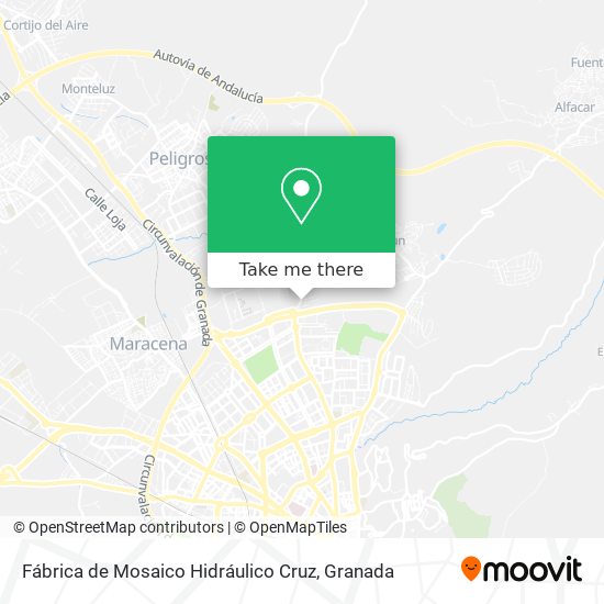 Fábrica de Mosaico Hidráulico Cruz map