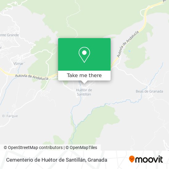 Cementerio de Huétor de Santillán map