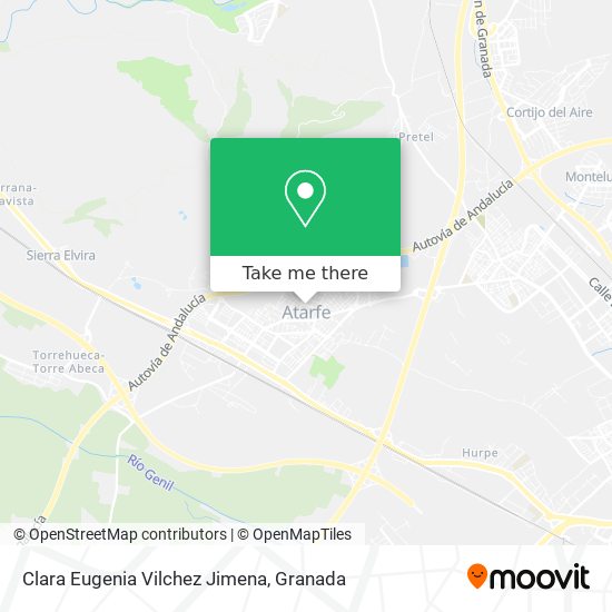 Clara Eugenia Vilchez Jimena map
