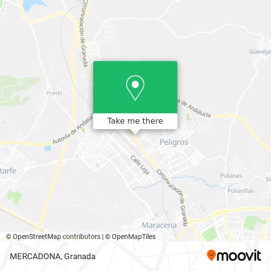 mapa MERCADONA