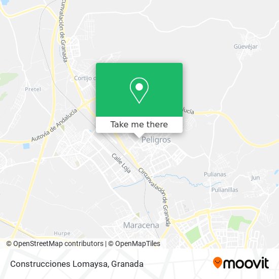 Construcciones Lomaysa map