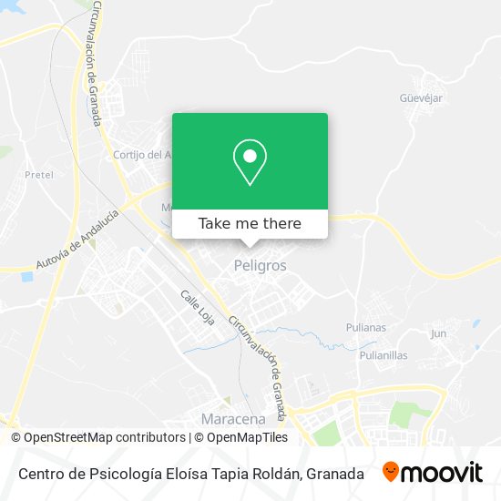 Centro de Psicología Eloísa Tapia Roldán map