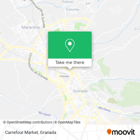 mapa Carrefour Market