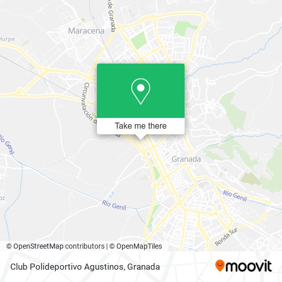Club Polideportivo Agustinos map