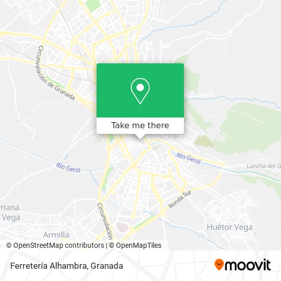 Ferretería Alhambra map