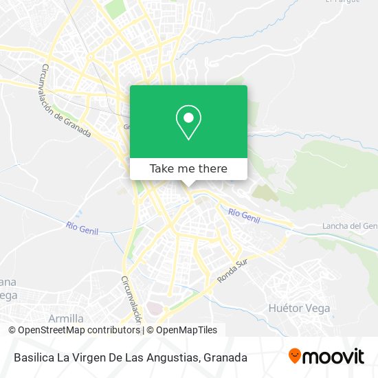 Basilica La Virgen De Las Angustias map