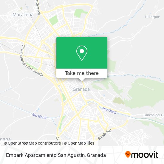 Empark Aparcamiento San Agustín map