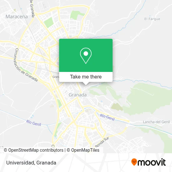 Universidad map