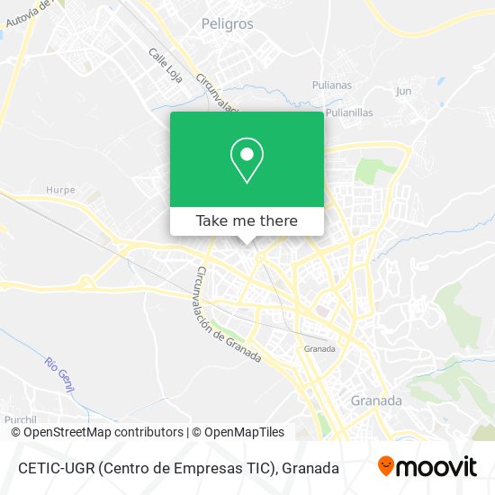 CETIC-UGR (Centro de Empresas TIC) map