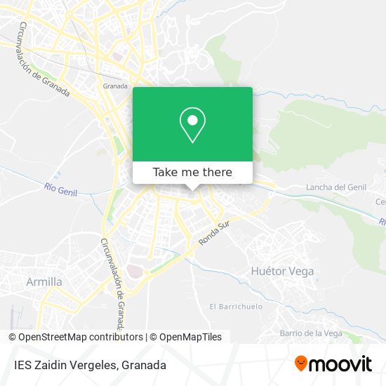 IES Zaidin Vergeles map