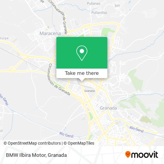 mapa BMW Ilbira Motor