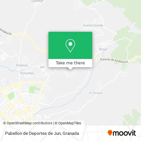 Pabellon de Deportes de Jun map