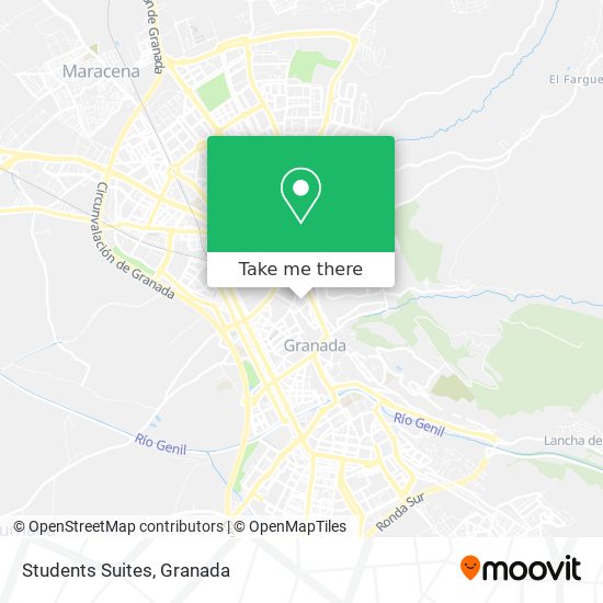 Students Suites map