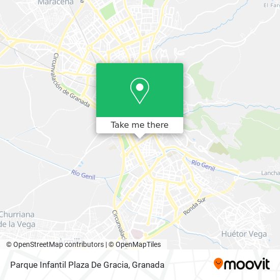 Parque Infantil Plaza De Gracia map