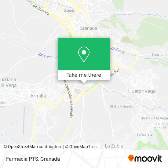 Farmacia PTS map