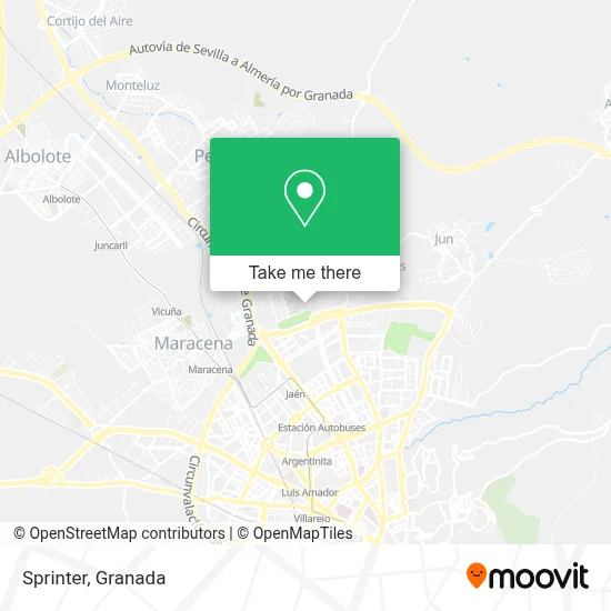 mapa Sprinter