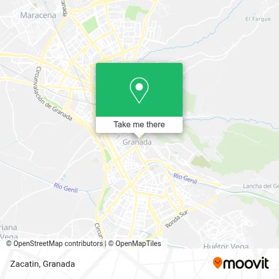 Zacatin map