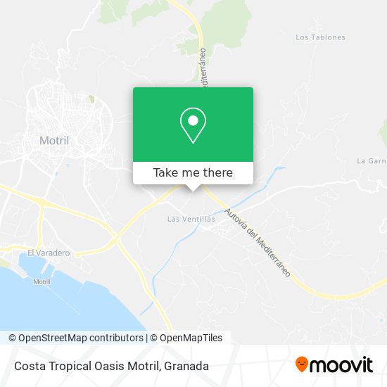 Costa Tropical Oasis Motril map