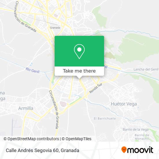 mapa Calle Andrés Segovia 60