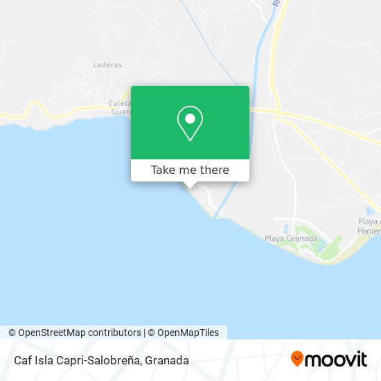 Caf Isla Capri-Salobreña map
