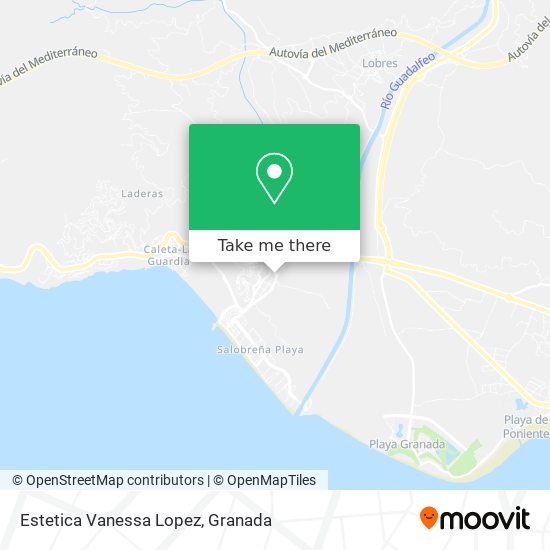Estetica Vanessa Lopez map