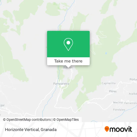 Horizonte Vertical map