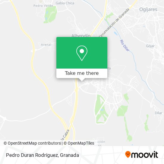 Pedro Duran Rodríguez map