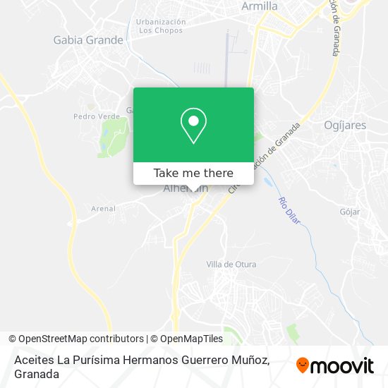 Aceites La Purísima Hermanos Guerrero Muñoz map