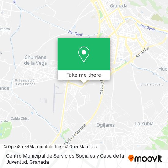 Centro Municipal de Servicios Sociales y Casa de la Juventud map
