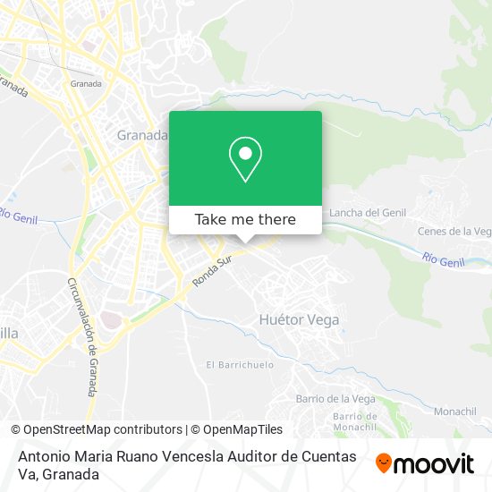 mapa Antonio Maria Ruano Vencesla Auditor de Cuentas Va